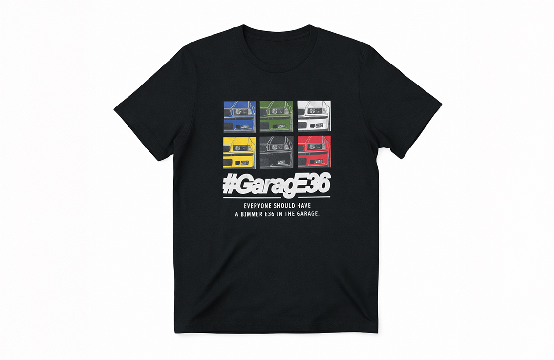 團體 Tee DTG 直噴作品 15，平鋪成品展示
