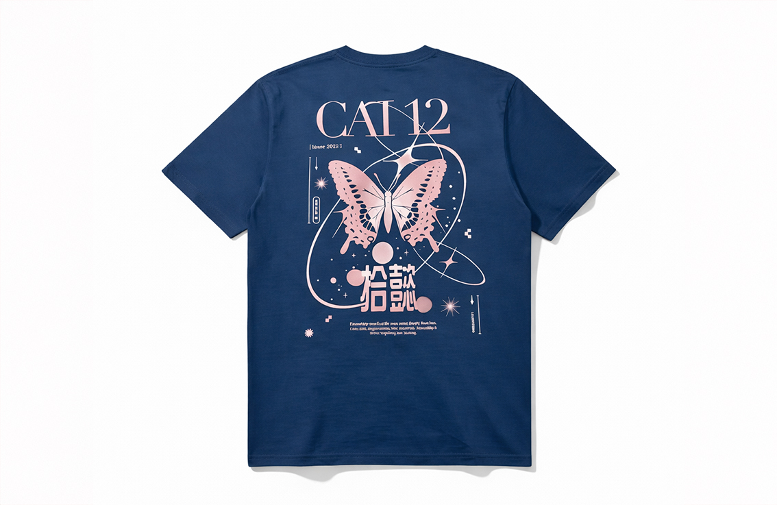 團體 T-Shirt DTG 直噴案例 20，平鋪展示