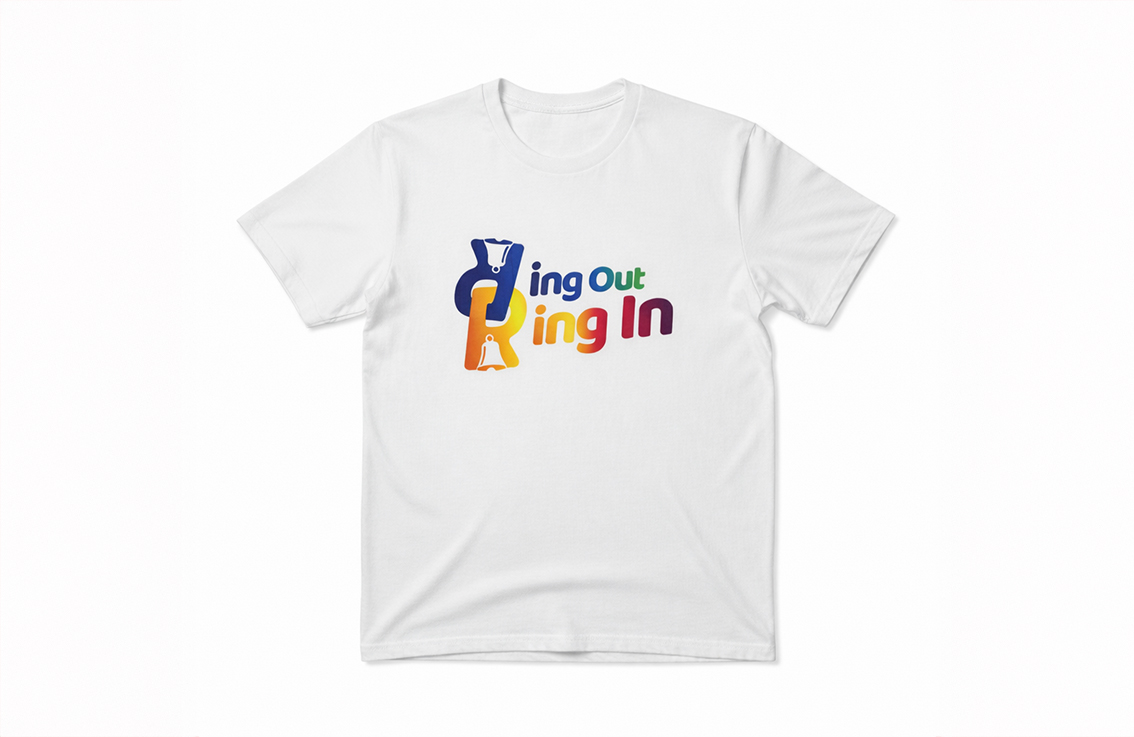 活動 T-Shirt 熱轉印案例 16，平鋪成品展示