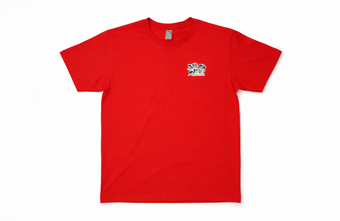 活動 T-Shirt 熱轉印案例 22，平鋪展示