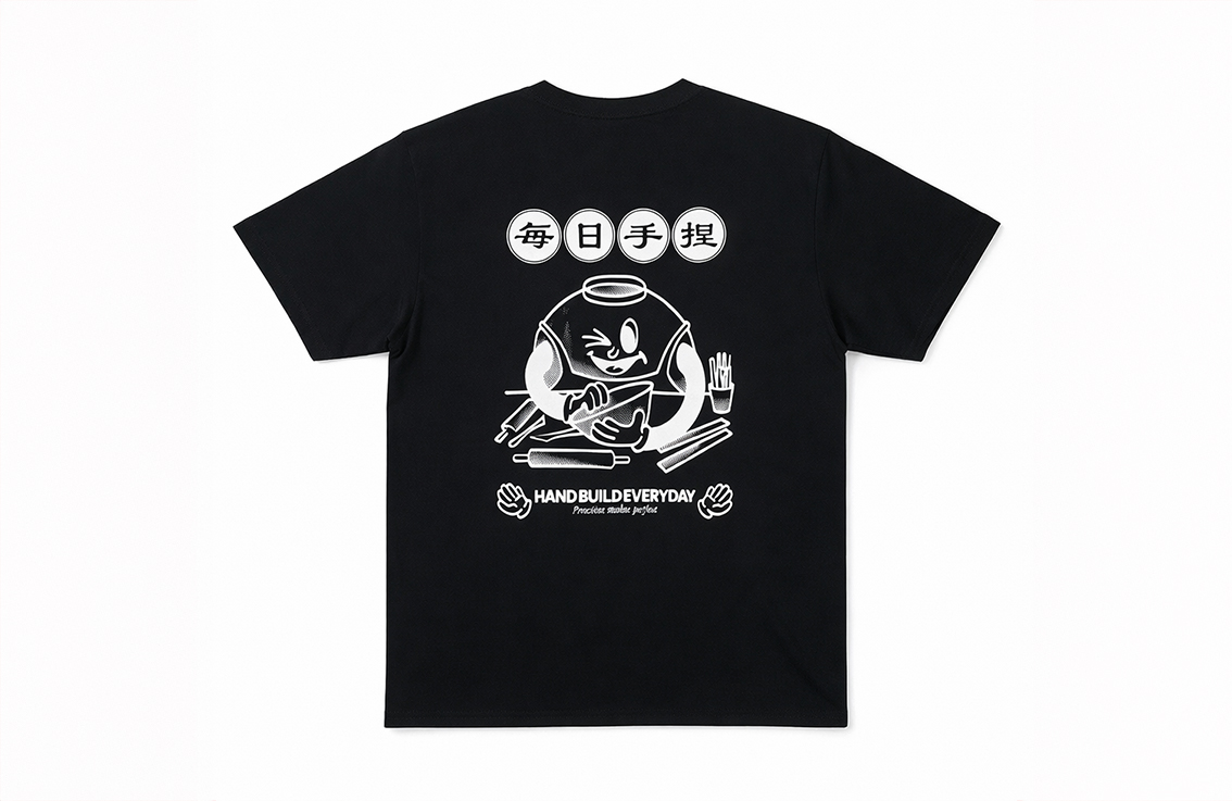 團體 T-Shirt 絲印案例 14，正面圖案展示