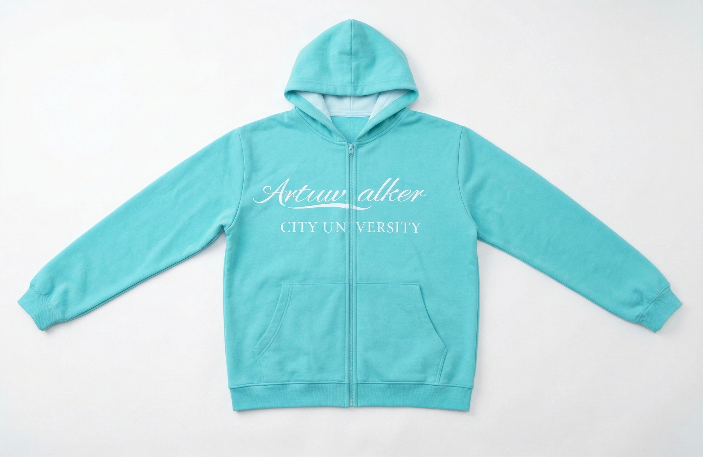 湖水藍學會 Soc Jacket 拉鍊衛衣作品