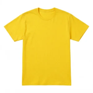 TS001 150g 全棉 T-Shirt 黃色