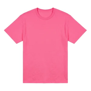 TS002 180g 全棉 T-Shirt 螢光粉色