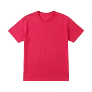 TS002 180g 全棉 T-Shirt 玫紅色