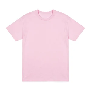 TS005 180g 全棉 T-Shirt 淺粉色