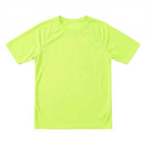 TS006 150g 運動快乾 T-Shirt 螢光綠色