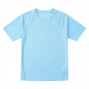 TS006 150g 運動快乾 T-Shirt 淺藍色