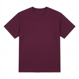 TS015 220g 全棉 T-Shirt 胭脂紅