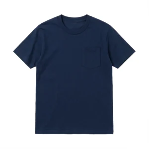 TS017 210g 全棉 口袋T-Shirt 藏青