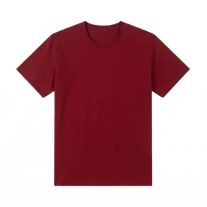 TS040 180g 全棉 T-Shirt 酒紅