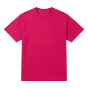 TS040 180g 全棉 T-Shirt 玫紅