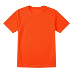 TS045 140g 運動快乾Tee 螢光橙