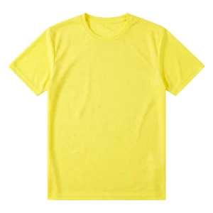 TS045 140g 運動快乾Tee 淺黃