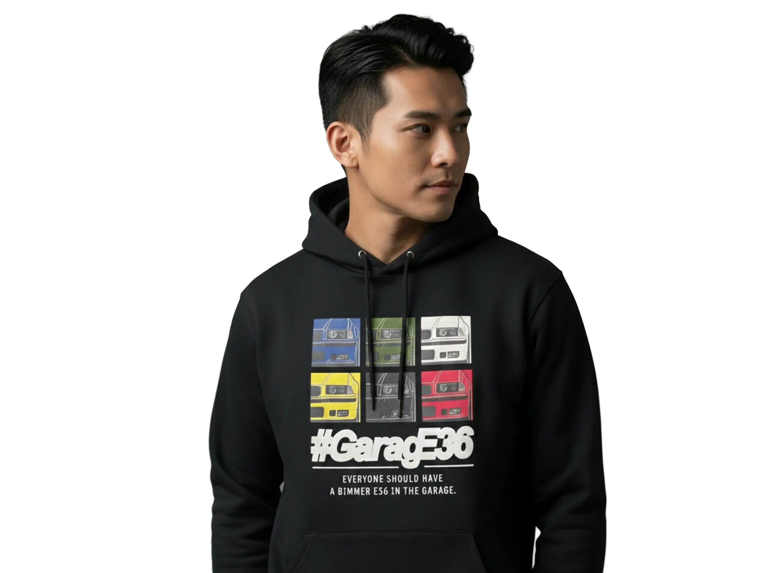 團體 Hoodie 衛衣正面圖案製作案例