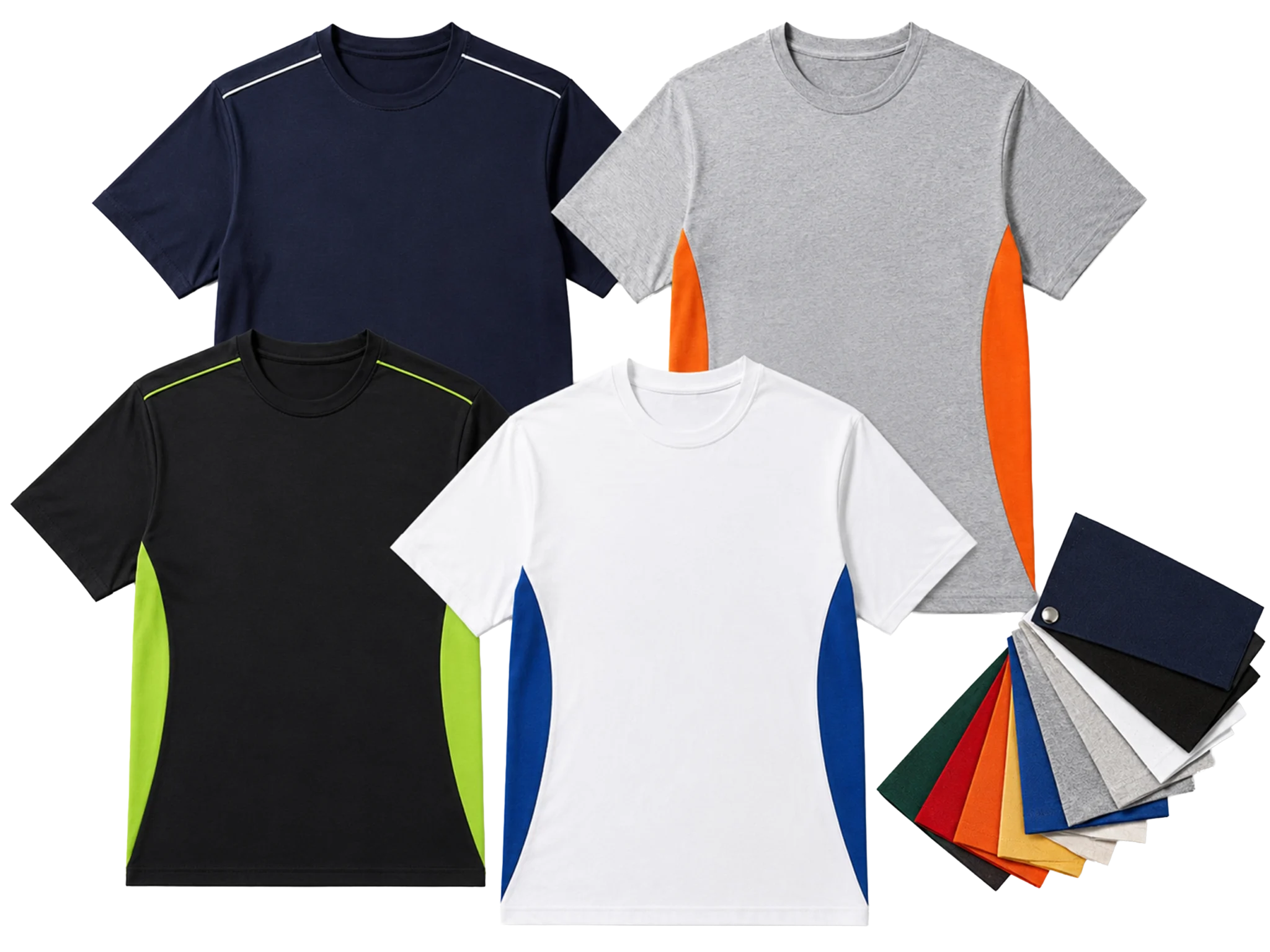 訂做 T-Shirt 布料顏色與服裝細節選擇