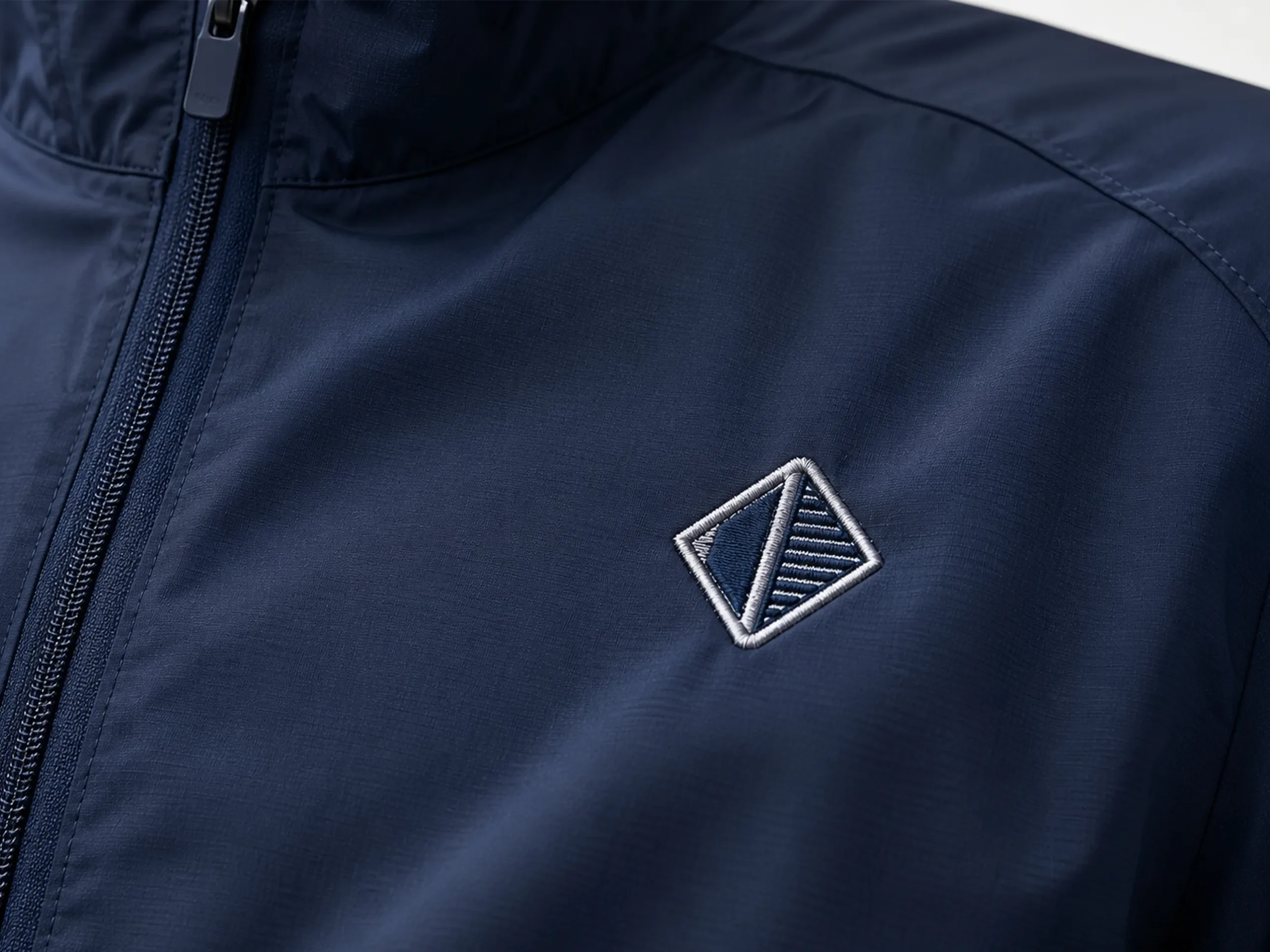 風褸刺繡 Logo 製作效果