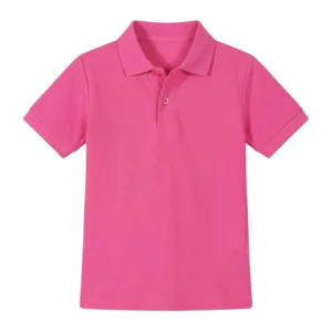 PS013 玫紅色 現貨 Polo Shirt 顏色