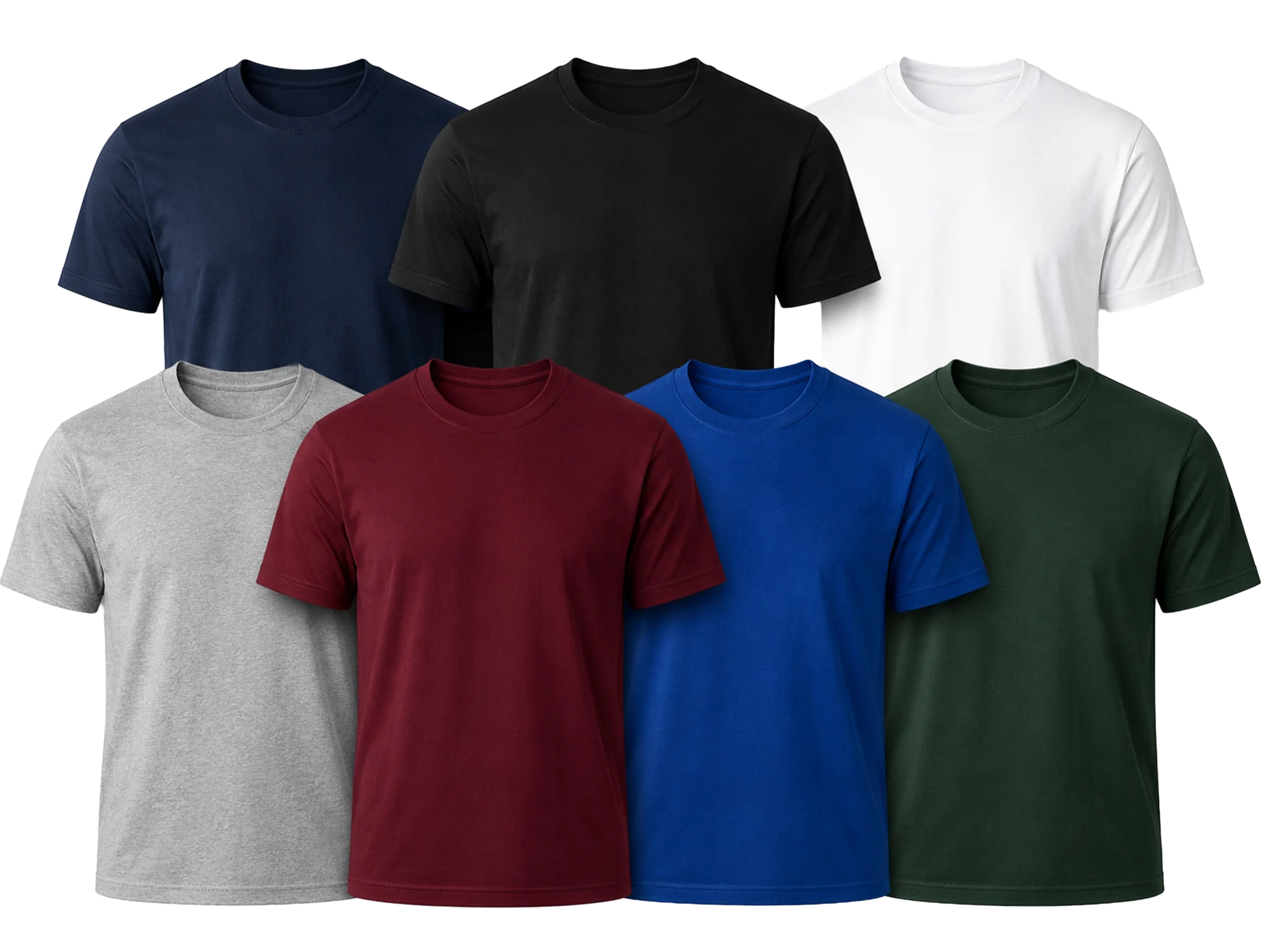 香港現貨 T-Shirt 型號、布重及剪裁選擇總覽