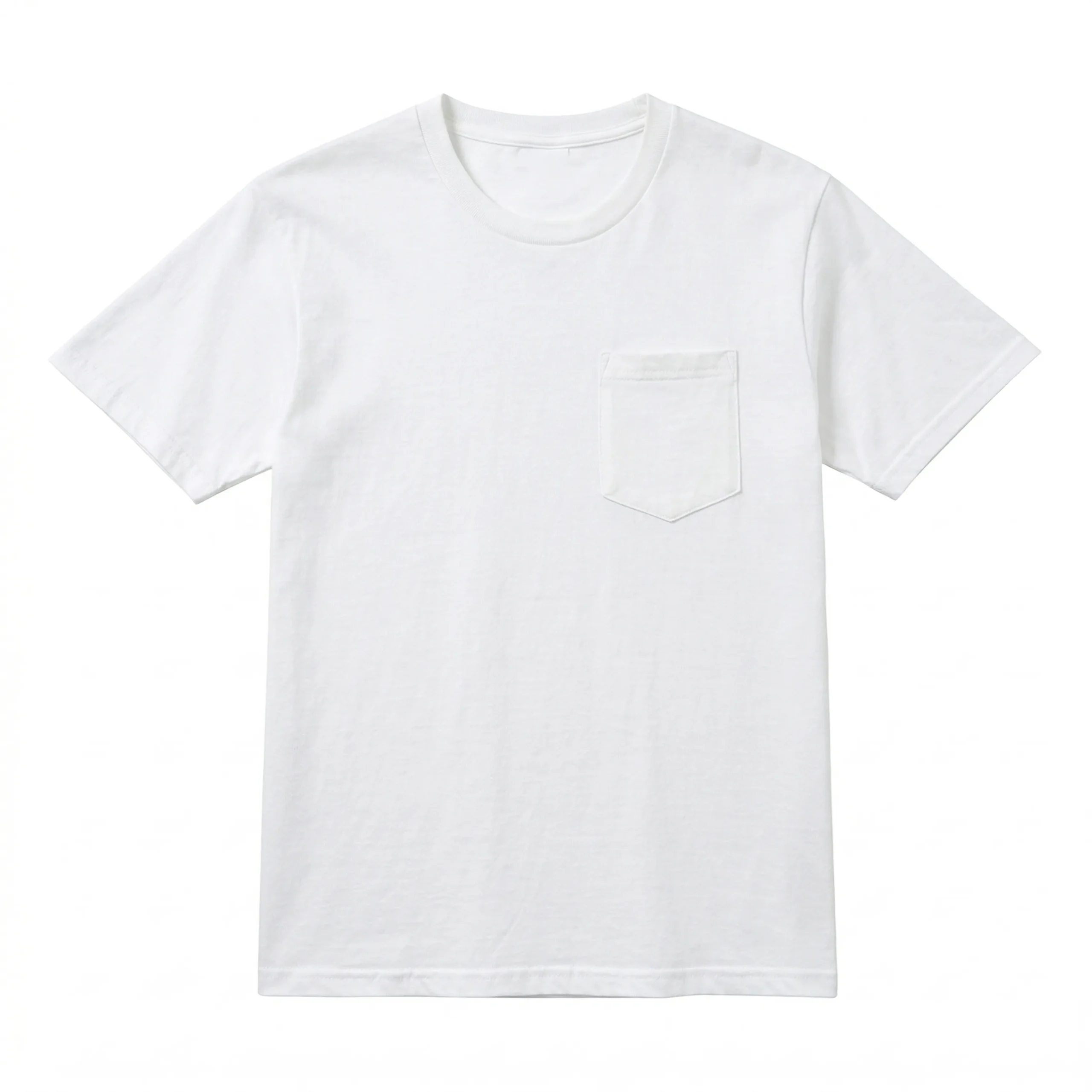 TS017 210g 口袋全棉 T-Shirt 正面