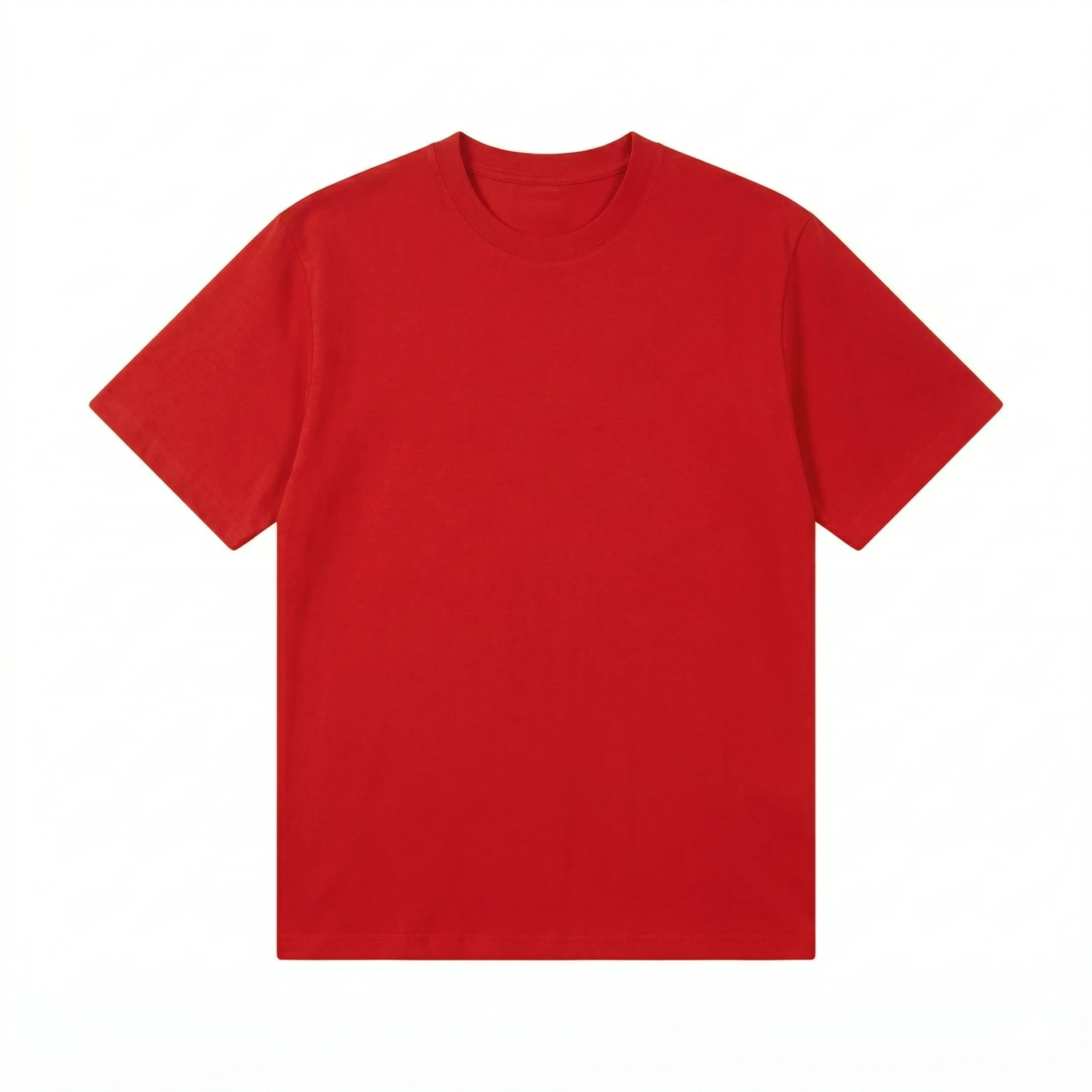 TS028 240g 重磅落肩全棉 T-Shirt 正面
