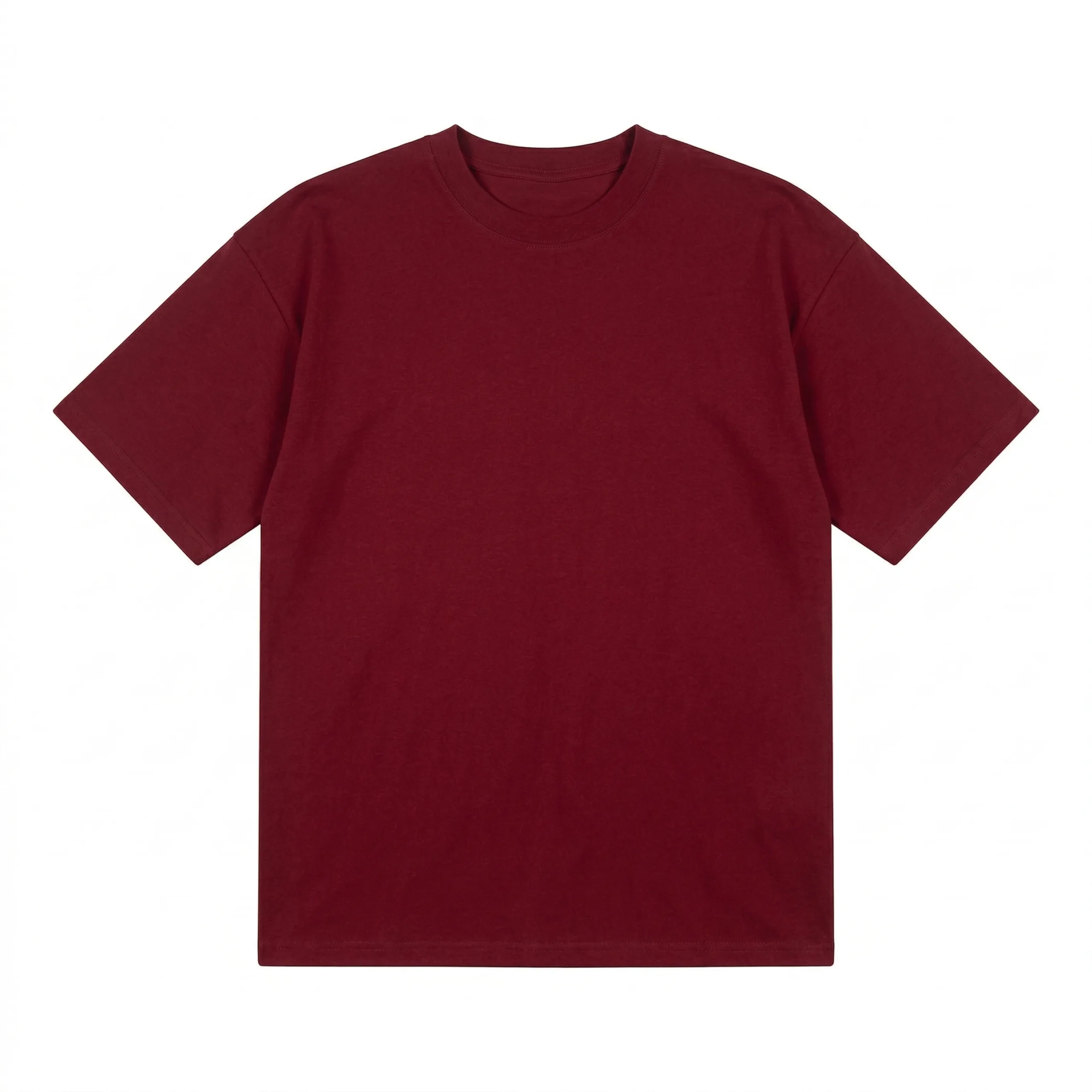 TS030 260g 寬鬆落肩全棉 T-Shirt 正面