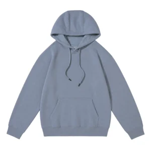 HJ011 訂做Hoodie 霧霾藍