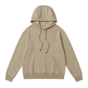 HJ011 訂做Hoodie 卡其