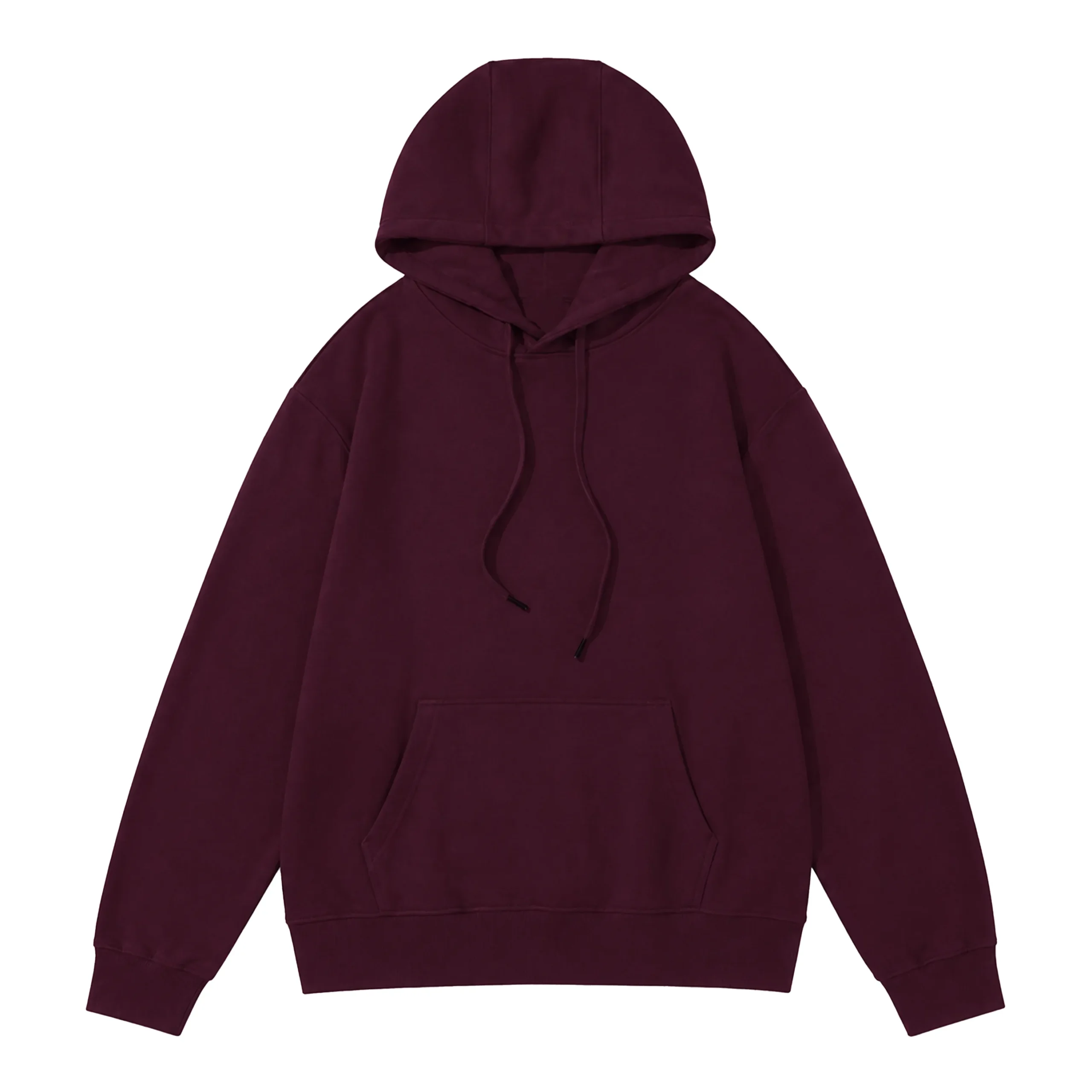HJ011 訂做Hoodie 酒紅
